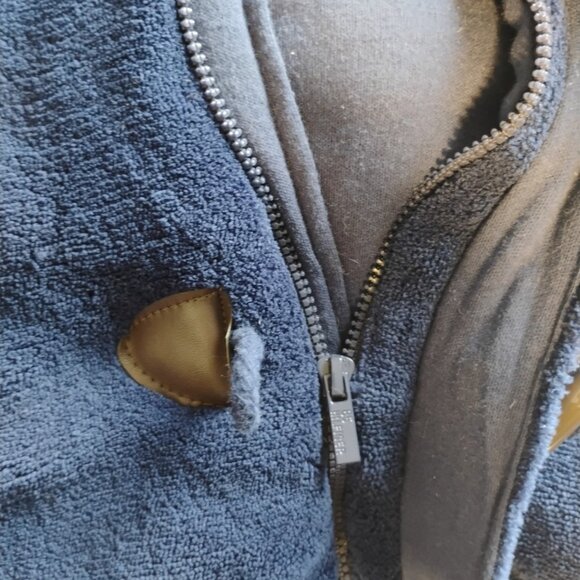 Tommy Hilfiger Navy Fleece Hooded One-Piece Snowsuit – Baby 24 Months - Picture 5 of 5